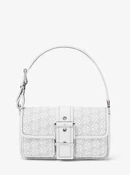 Colby Medium Empire Signature Logo Shoulder Bag