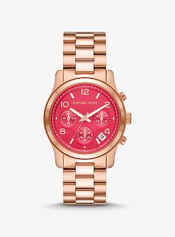 Runway Rose Gold-Tone Watch