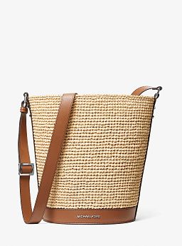 Townsend Medium Straw Bucket Messenger