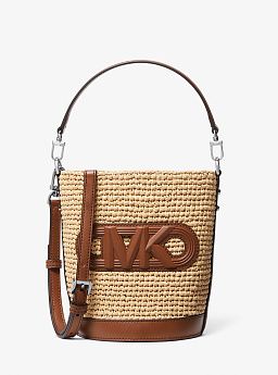 Townsend Small Straw Messenger Bag